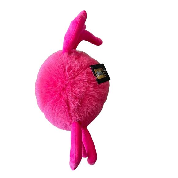 Cynthia Rowley PINK SPIDER Pillow Faux Fur Halloween Decor NEW - Picture 7 of 10